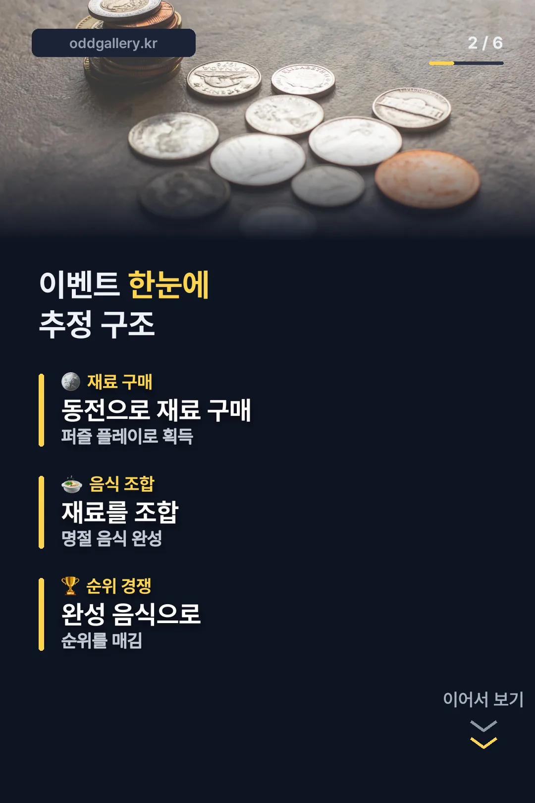 이벤트 구조 추정