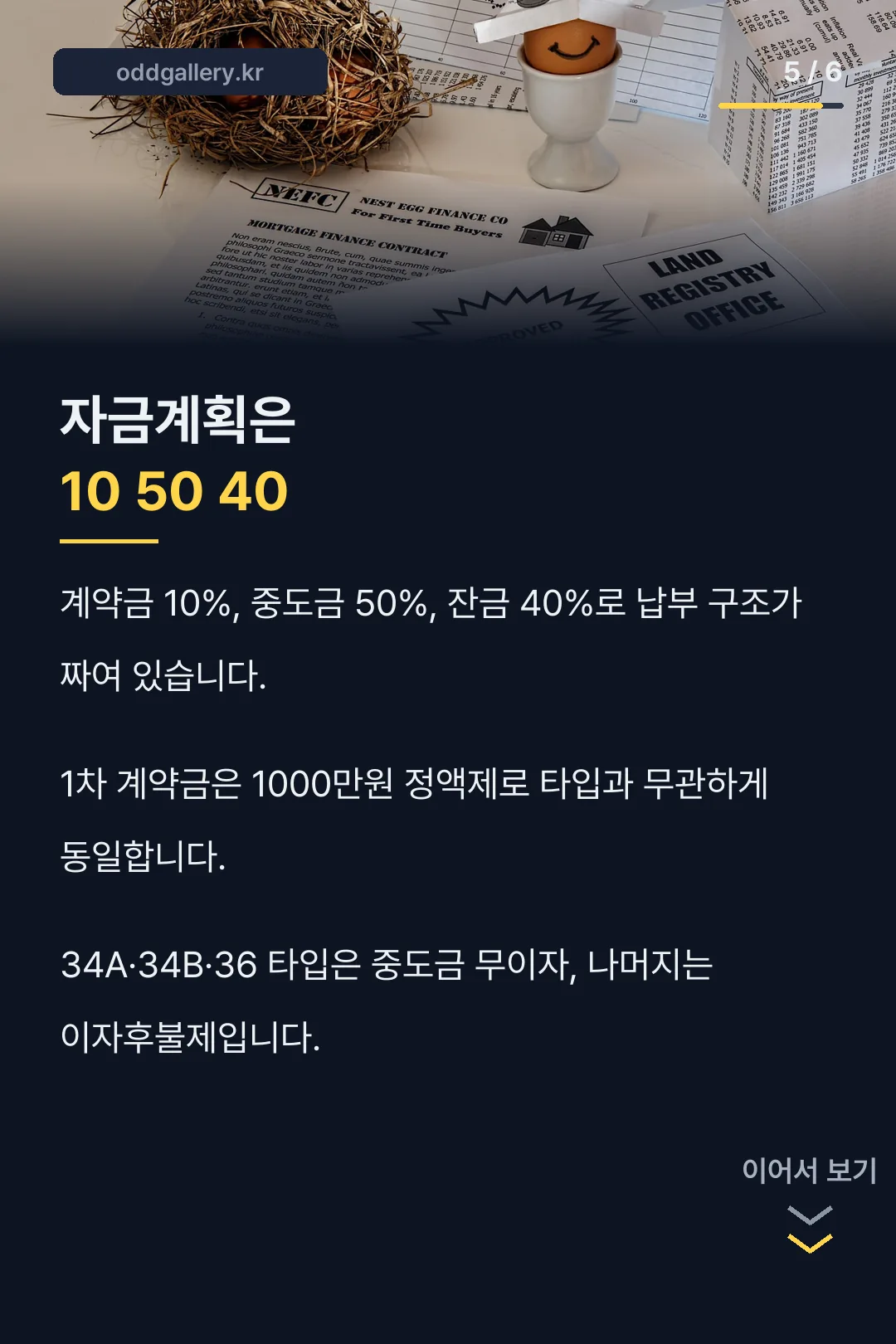 자금 계획 비율