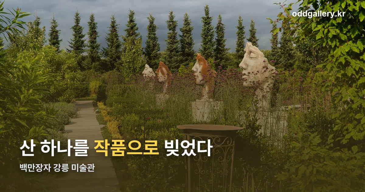 백만장자 강릉 미술관 정리 썸네일